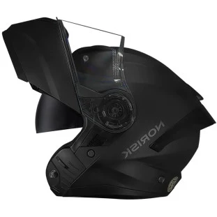 Capacete Norisk Force 2 Articulado Monocolor - Preto Fosco N°56/P