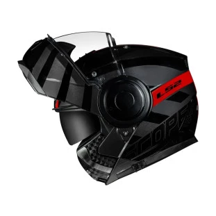 Capacete LS2 FF902 Scope Hamr Escamoteáve - Masculino - Feminino - Óculos Interno