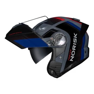 Capacete Norisk Force 2 Kore - Preto/Azul 