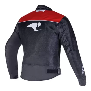 Jaqueta Race Tech Fast Ventilada - Preto/Vermelho