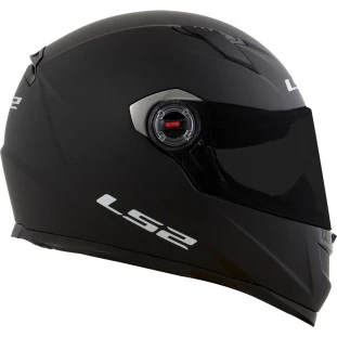 Capacete Ls2 FF358 Monocolor -Preto Fosco - Masculino - Feminino 