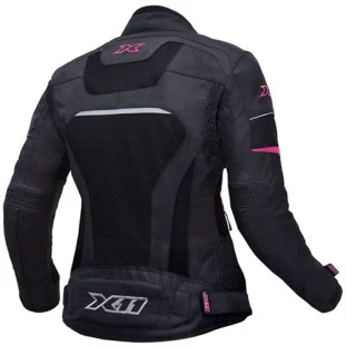 Jaqueta X11 Breeze 2 Feminina - Preta/Rosa Ventilada