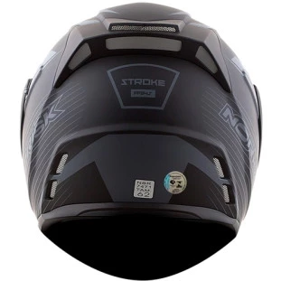 Capacete Norisk Route FF345 Stroke - Preto/Azul/Vermelho 