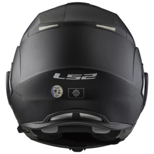 Capacete LS2 Valiant FF399 Mono - Preto Fosco - Masculino - Feminino - Articulado - Óculos interno 