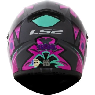 Capacete LS2 FF358 Tribal - Fucsia - Masculino - Feminino 