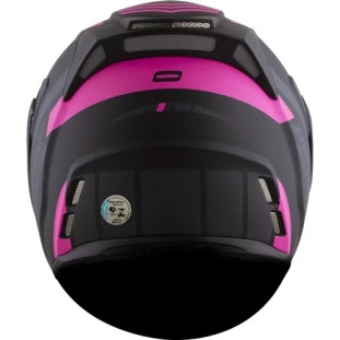 Capacete Norisk Route FF345 Motion Articulado - Preto/Rosa