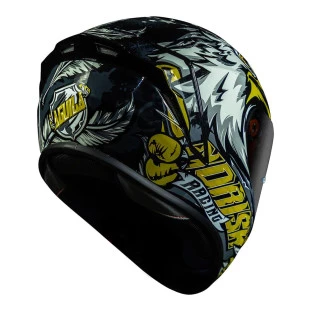 Capacete Norisk Supra - Aguila dourado - Para Moto Masculino - Feminino - Unisex
