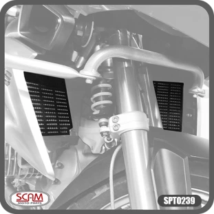 Protetor Radiador Par Bmw R1200Gs