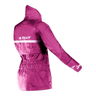 Capa De Chuva LS2 Nac Fluxus (feminina) - Rosa 