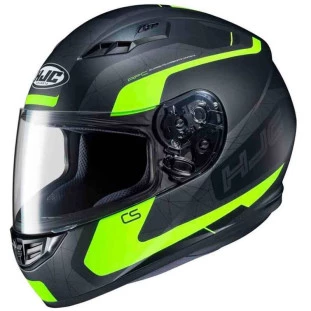 Capacete HJC CS-15 Dosta - Verde  - Masculino - Feminino - Suporte pinlock + Free Intercomunicador