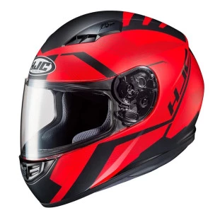 Capacete HJC CS-15 Faren - Vermelho - Masculino - Feminino - Suporte pinlock + Free Intercomunicador