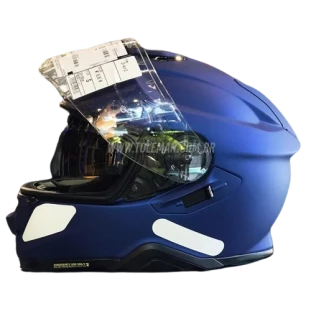Capacete Shoei Gt-Air - Azul Metalico Fosco 58  - Masculino - Feminino - Articulado - Escamoteavel - Óculos interno
