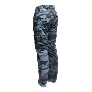 Calça Cargo Camuflada - Chumbo
