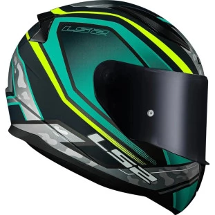 Capacete LS2 FF353 Rapid UFO - Verde/Amarelo Fosco 