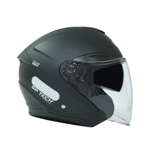 Capacete GP Tech Aberto OF669 Mono Fosco Preto