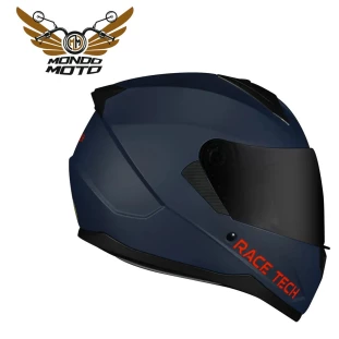 Capacete Race Tech Sector Monocolor Azul Fosco - Motoqueiro - Moto