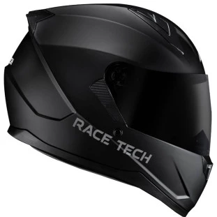 Capacete Race Tech Sector Monocolor Fosco Preto 