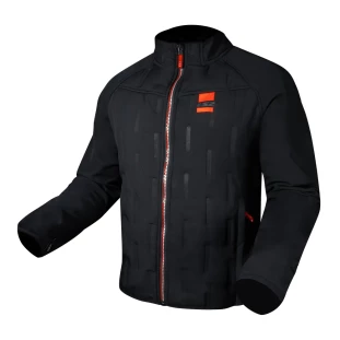 Jaqueta Ls2 Titanium Azul/Laranja Fluor - Masculino - Termico - Removivel - Impermeavel