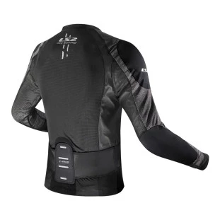 Jaqueta Ls2 X-armor - Preto/Cinza - Masculina - Feminina - Proteção - Lançamento - Verão 