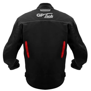 Jaqueta Gp Tech Essence - Preto/Vermelho