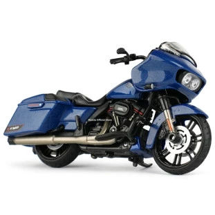 Miniatura Harley Davidson Roud Glide - Azul