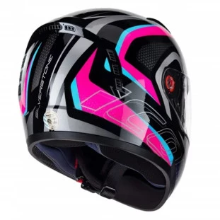 Capacete Peels Icon Silverstone - Preto/Rosa