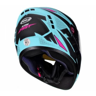 Capacete Peels Icon Fast - Verde Agua/Rosa 