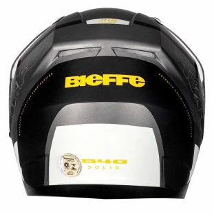 Capacete Bieffe B40 Solid - Grafite/Preto Fosco  - Masculino - Feminino - Fechado - Integral 
