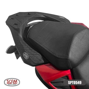 Suporte Baú Superior Fiber Force Yamaha Fazer250 2018 