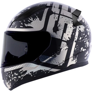 Capacete LS2 FF353 Rapid Spy - Preto/Cinza - Masculino - Feminino
