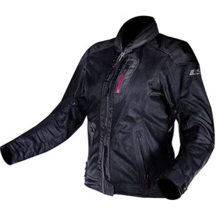 Jaqueta LS2 Alba Feminina - Preto (Ventilada) Para Motociclista - Para Motoqueiros - Para mulher