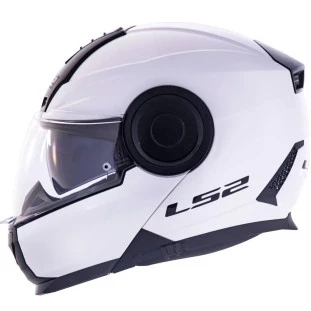 Capacete LS2 Scope FF902 Monocolor - Branco (Articulado)