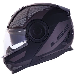 Capacete LS2 Scope FF902 Mask - Cinza/Preto (Articulado)