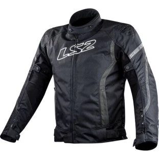 Jaqueta LS2 Gate - Preto/Cinza
