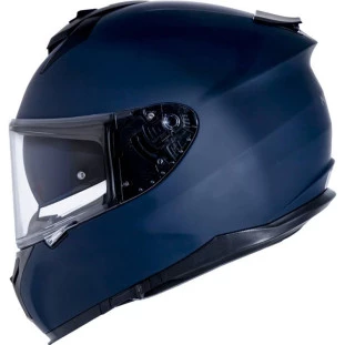  Capacete Norisk Strada - Óculos Interno - Monocolor - Azul Fosco - Para Moto Masculino e Feminino - Unisex