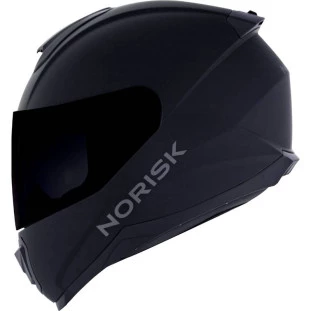 Capacete Norisk Razor Monocolor - Preto Fosco  - Para Moto Masculino e Feminino - Unisex