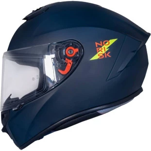 Capacete NORISK Supra Mono - Azul Fosco - Para Moto Masculino e Feminino - Unisex