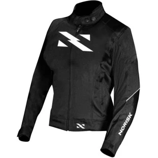 Jaqueta Norisk NR-01 Lady - Preto/Branco (Feminina)