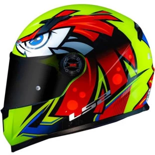 Capacete LS2 FF358 Tribal - Amarelo - Masculino - Feminino 