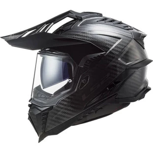 Capacete LS2 Explorer Carbon Monocolor - Preto