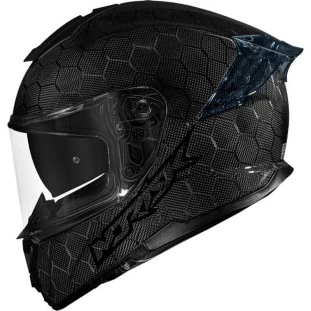 Capacete Norisk Viper GT Snake Carbon - Preto