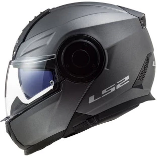 Capacete LS2 Scope FF902 Monocolor - Cinza Fosco (Articulado)
