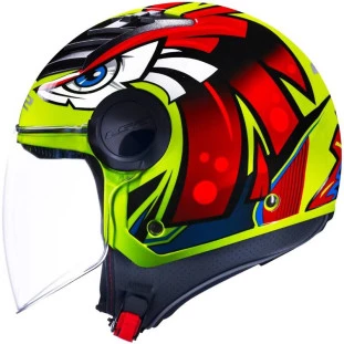 Capacete LS2 Airflow OF562 Tribal Aberto - Amarelo - - Masculino - Feminino