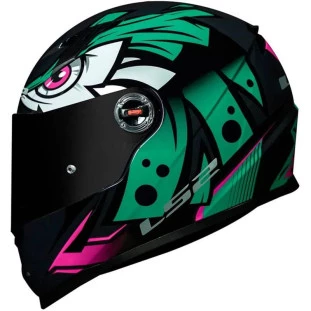  Capacete LS2 FF358 Tribal - Verde - Masculino - Feminino