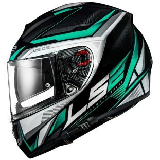 Capacete Ls2 Vector Evo FF397 Rider - Cinza/Prata - Masculino - Feminino - Óculos interno 