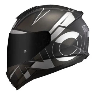 Capacete Norisk Razor Axial Preto fosco/Cinza N°56/S - Motoqueiro - Motociclista - Urbano - Masculino - Feminino