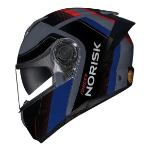 Capacete Norisk Force 2 Kore - Preto/Azul 