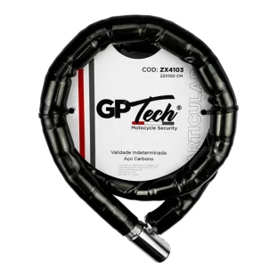 Trava articulada GP TECH - 22X100 CM ZX4103 1.00M Preto