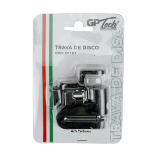 Trava de Disco GP TECH - ZX7117 Preta