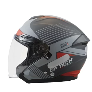 Capacete GP Tech Aberto OF669 Air Vermelho Fosco